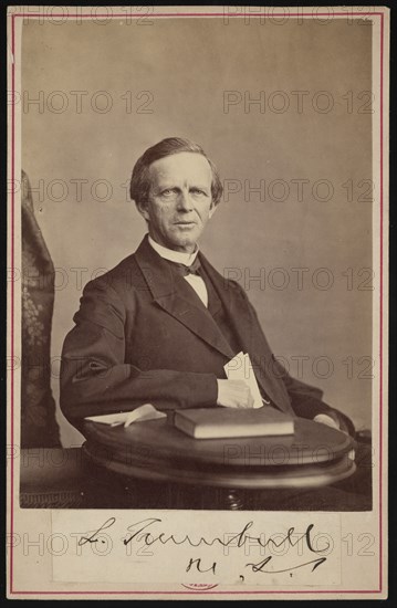 Portrait of Lyman Trumbull (1813-1896), Before 1876. Creator: John Carbutt.