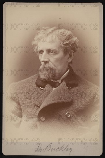 Portrait of Dr. Buckley, 1878. Creator: Samuel Montague Fassett.
