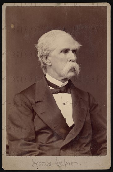 Portrait of Horace Capron (1804-1885), Before 1885. Creator: Samuel Montague Fassett.