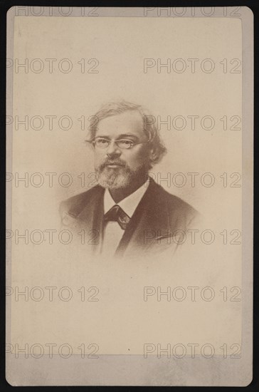 Portrait of Townend Glover (1813-1883), 1878. Creator: Samuel Montague Fassett.