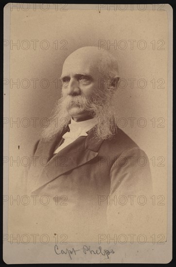 Portrait of Seth Ledyard Phelps (1824-1885), 1878. Creator: Samuel Montague Fassett.