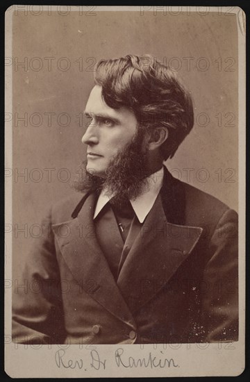 Portrait of Jeremiah Eames Rankin (1828-1904), 1879. Creator: Samuel Montague Fassett.