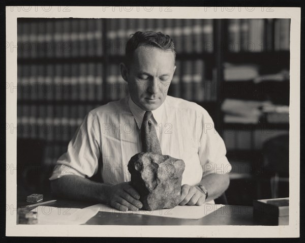 Portrait of Edward Porter Henderson (1898-1992), October 8, 1938. Creator: Clyde Fisher.