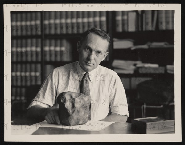 Portrait of Edward Porter Henderson (1898-1992), October 8, 1938. Creator: Clyde Fisher.