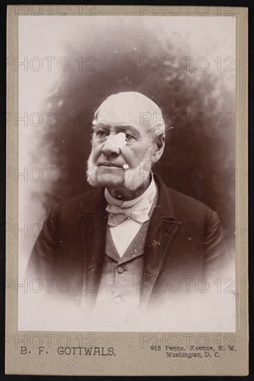 Portrait of Leon Le Lanne Channell (1818-1901), 1896. Creator: BF Gottwals.