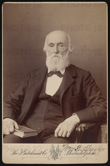 Portrait of William Bower Taylor (1821-1895), April 1893. Creator: Frederick Gutekunst.