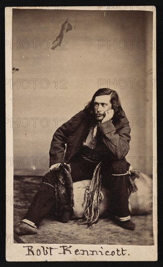 Portrait of Robert Kennicott (1835-1866), Between 1859 and 1866. Creator: Alexander Hesler.