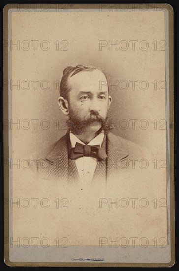 Portrait of Daniel Coit Gilman (1831-1908), Circa 1875. Creator: George Daniels Morse.