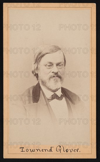 Portrait of Townend Glover (1813-1883), 1873. Creator: Ulke Bros.