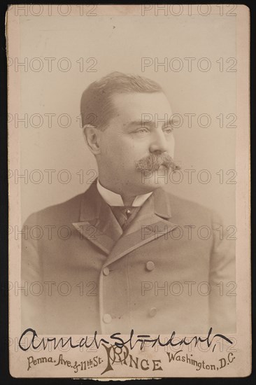 Portrait of Armat Stoddart (1842-1910), Before 1892. Creator: George Prince.