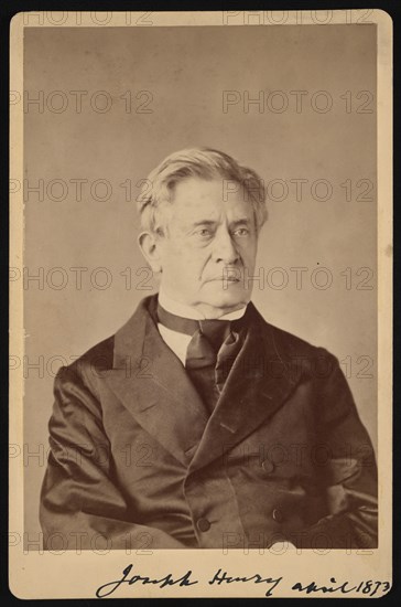 Portrait of Joseph Henry (1797-1878), April 1873. Creator: Thomas William Smillie.