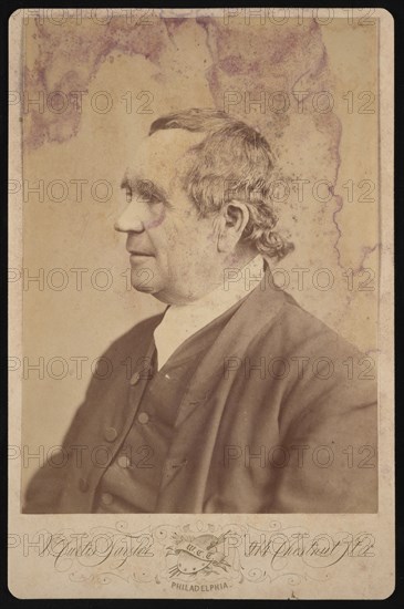 Portrait of J.D. Lang, Before 1877. Creator: William Curtis Taylor.