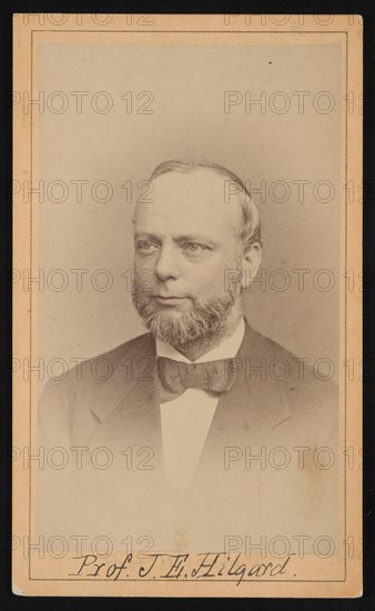 Portrait of Julius Erasmus Hilgard (1825-1891), 1873. Creator: Ulke Bros.