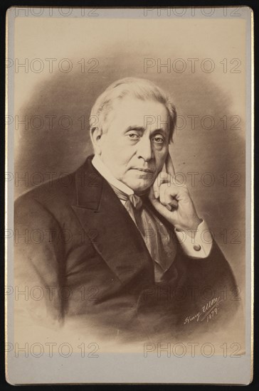 Portrait of Joseph Henry (1797-1878), 1879. Creator: Henry Ulke.