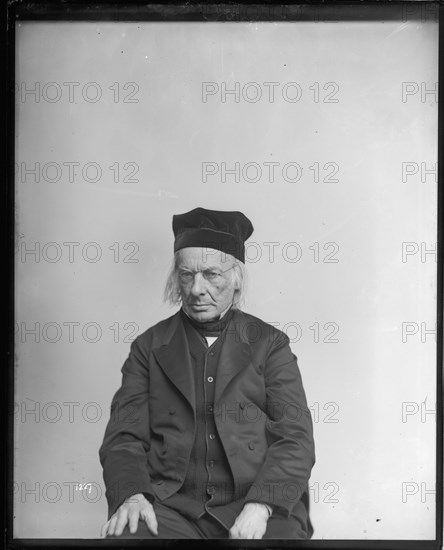 Portrait of SI Regent John Maclean (1800-1886), 1880s. Creator: United States National Museum Photographic Laboratory.