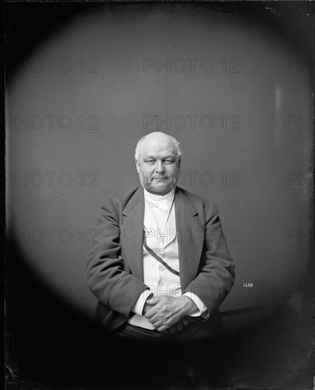 Portrait of Joseph M. Toner, 1880s. Creator: United States National Museum Photographic Laboratory.