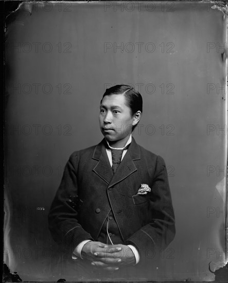 Portrait of George Tsaroff, Between 1872-1880. Creator: United States National Museum Photographic Laboratory.