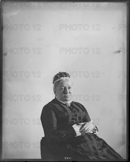 Portrait of Mary Helen Churchill Baird, 1880s. Creator: United States National Museum Photographic Laboratory.