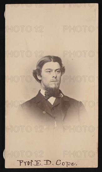 Portrait of Edward Drinker Cope (1840-1897), Circa 1860s. Creator: Unknown.