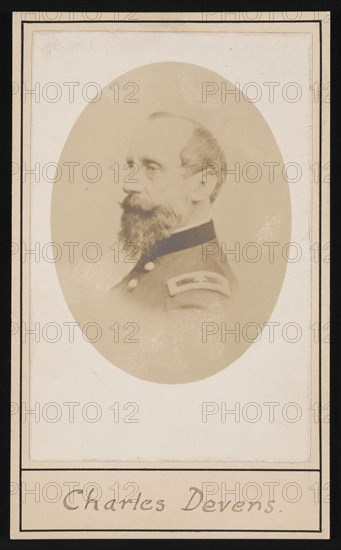 Portrait of Charles Devens (1820-1891), Circa 1860s. Creator: Unknown.