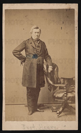 Portrait of Joseph Henry (1797-1878), Before 1878. Creator: Unknown.