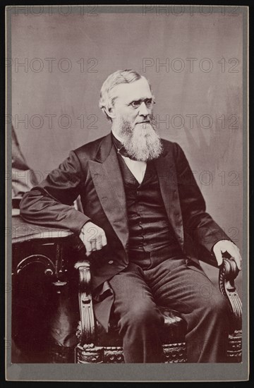 Portrait of Ebenezer Rockwood Hoar (1816-1895), Before 1895. Creator: Unknown.