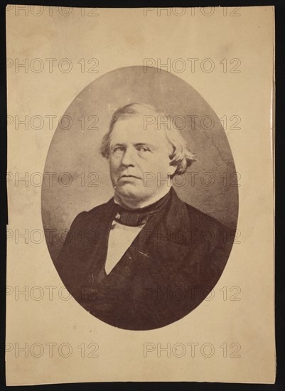 Portrait of William Beans Magruder (1810-1869), Before 1869. Creator: Unknown.