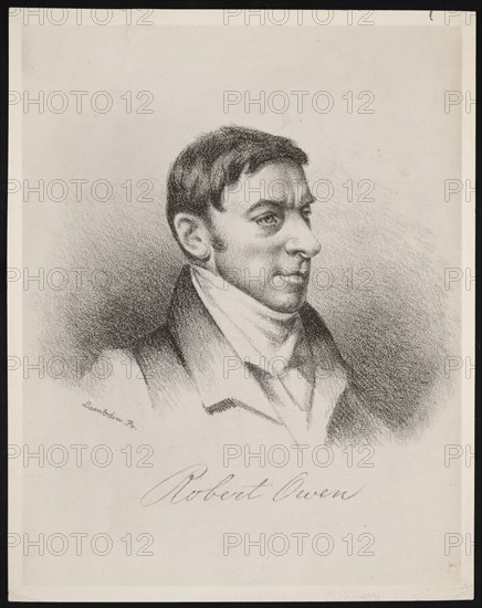 Portrait of Robert Dale Owen (1801-1877), Before 1876. Creator: Unknown.