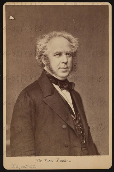 Portrait of Peter Parker (1804-1888), Before 1888. Creator: Unknown.