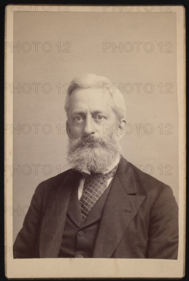 Portrait of William Jones Rhees (1830-1907), Circa 1880s/1890s. Creator: Unknown.