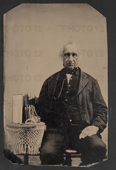 Portrait of Unidentified Man, Before 1900. Creator: Unknown.