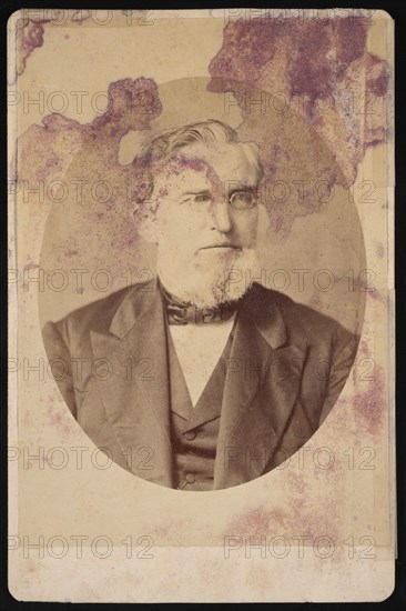 Portrait of Joseph Cummings (1817-1890), Before 1884. Creator: George K Warren.