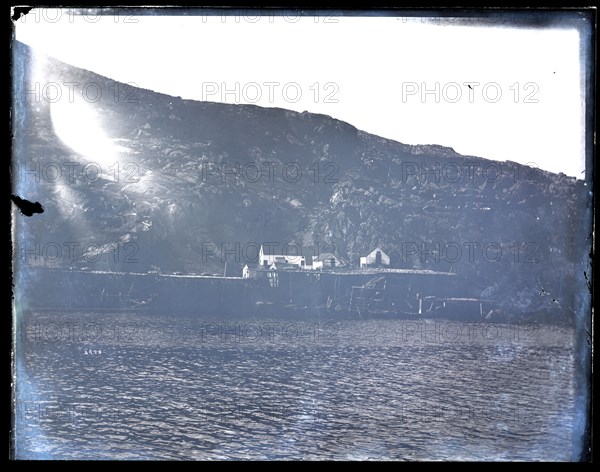 USFC Steamer "Albatross" Survey of Fishing Banks from Newport to Newfoundland, 1885. Creator: United States National Museum Photographic Laboratory.