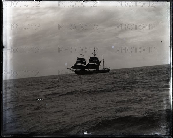 USFC Steamer "Albatross" Survey of Fishing Banks from Newport to Newfoundland, 1885. Creator: United States National Museum Photographic Laboratory.