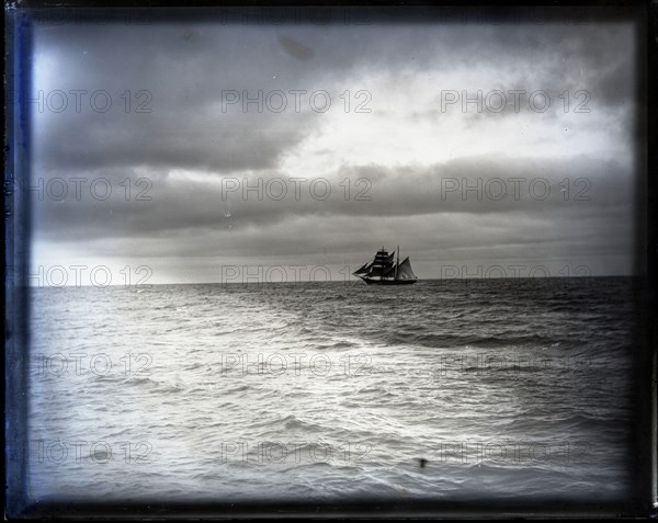 USFC Steamer "Albatross" Survey of Fishing Banks from Newport to Newfoundland, 1885. Creator: United States National Museum Photographic Laboratory.