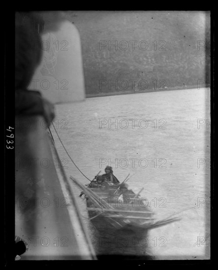 United States Fish Commission Steamer "Albatross" Circumnavigation of South America, 1888. Creator: United States National Museum Photographic Laboratory.