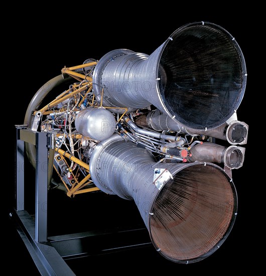 Rocket Engine, Liquid Fuel, Navaho Missile, 1951-1956. Creator: North American Aviation Inc..
