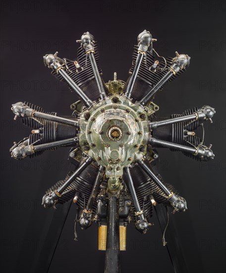 Curtiss Challenger R-600, 2-Row, Radial 6 Engine, Circa 1928. Creator: Curtiss Aeroplane and Motor Company.