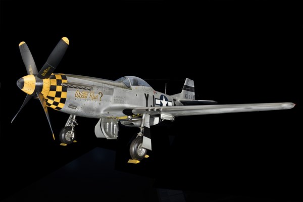 North American P-51D-30-NA Mustang, 1945. Creator: North American Aviation Inc..