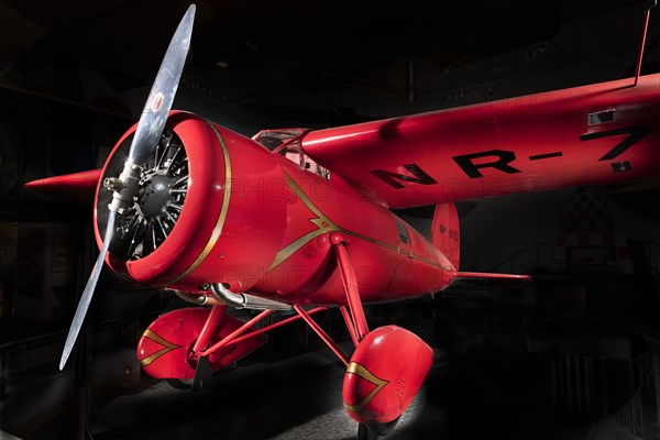 Lockheed Vega 5B flown by Amelia Earhart, 1927-1929. Creator: Lockheed Aircraft Corporation.