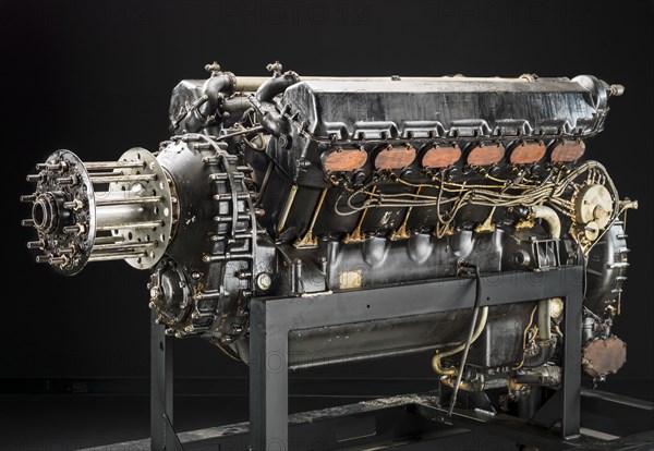 Rolls-Royce Buzzard V-2240-56 (Model H.XIV) V-12 Engine, ca. 1928. Creator: Rolls-Royce.