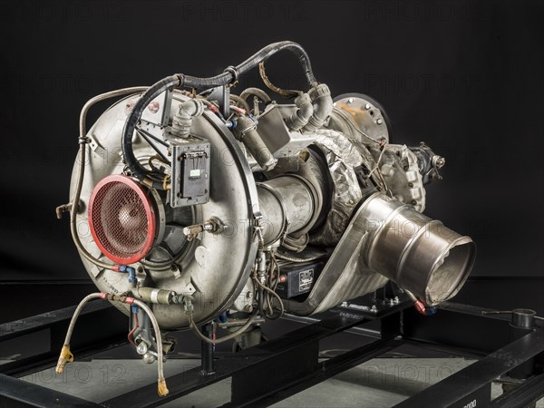 Boeing T50-BO-8A (502-10VC) Turboshaft Engine, ca. 1950s. Creator: Boeing Aircraft Co..