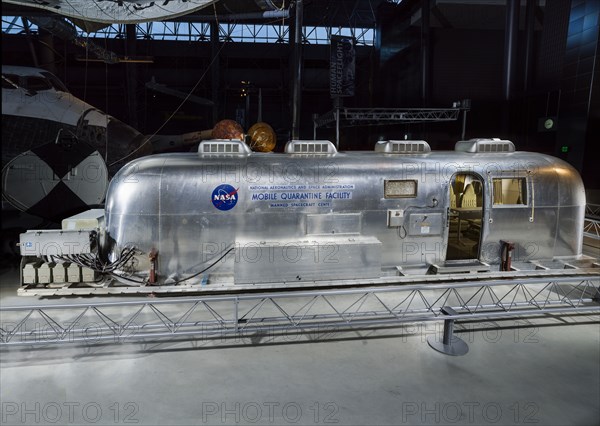 Mobile Quarantine Facility, ca. 1969. Creator: Airstream.