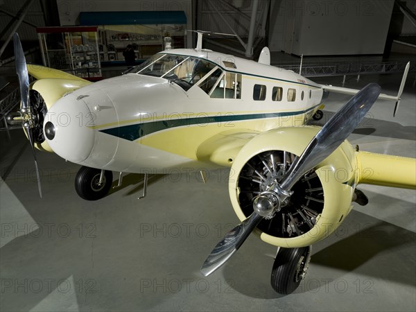Beechcraft D18S Twin Beech, 1937-1969. Creator: Beech Aircraft Corporation.