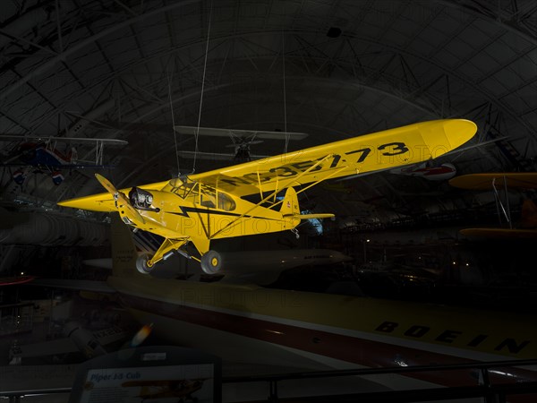 Piper J-3 Cub, 1937-1947. Creator: Piper Aircraft Corp..