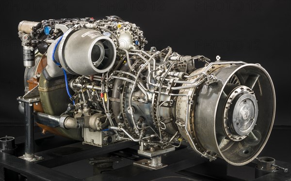 General Electric XT700-GE-700 Turboshaft Engine, ca. 1974. Creator: General Electric Aircraft Engines.