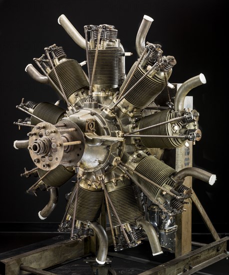 Lawrance J-1, Radial 9 Engine, ca. 1922. Creator: Wright Aeronautical.