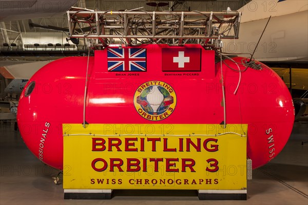 Gondola, Breitling Orbiter 3, 1990s. Creator: Cameron Balloons.