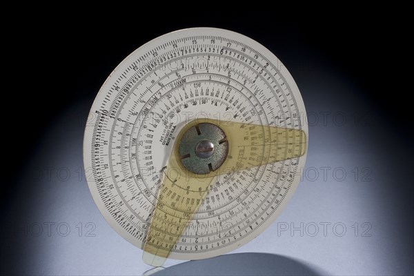 Circular Slide Rule, William J. Powell, 1935. Creator: Unknown.