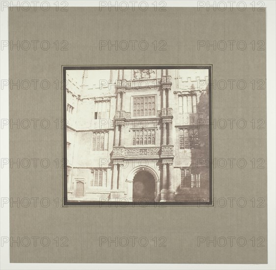 Bodleian Library, c. 1843/46. Creator: William Henry Fox Talbot.